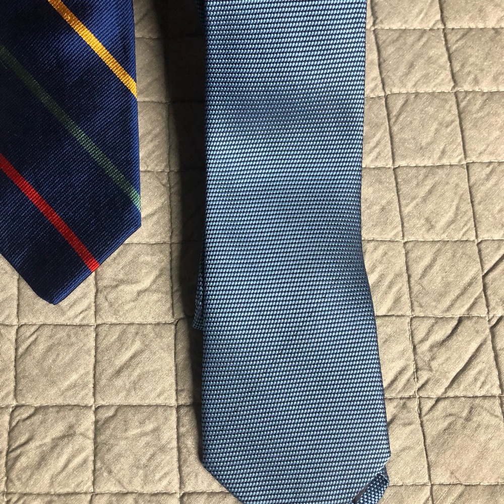 George Blue Silk Business Tie